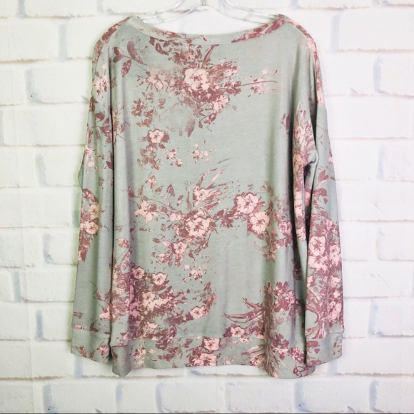 Chaser Semaj Floral Knit Top - Picture 3 of 7